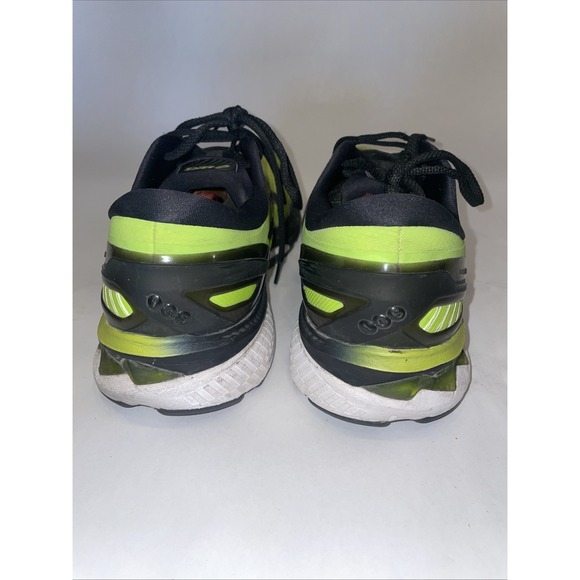 Asics Mens Gel Kayano 27 Green Black Running Shoes Sneakers Size 11.5 - Picture 4 of 12